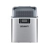 Devanti 3.2L Ice Maker Portable Ice Cube Machine - Silver - Image 4