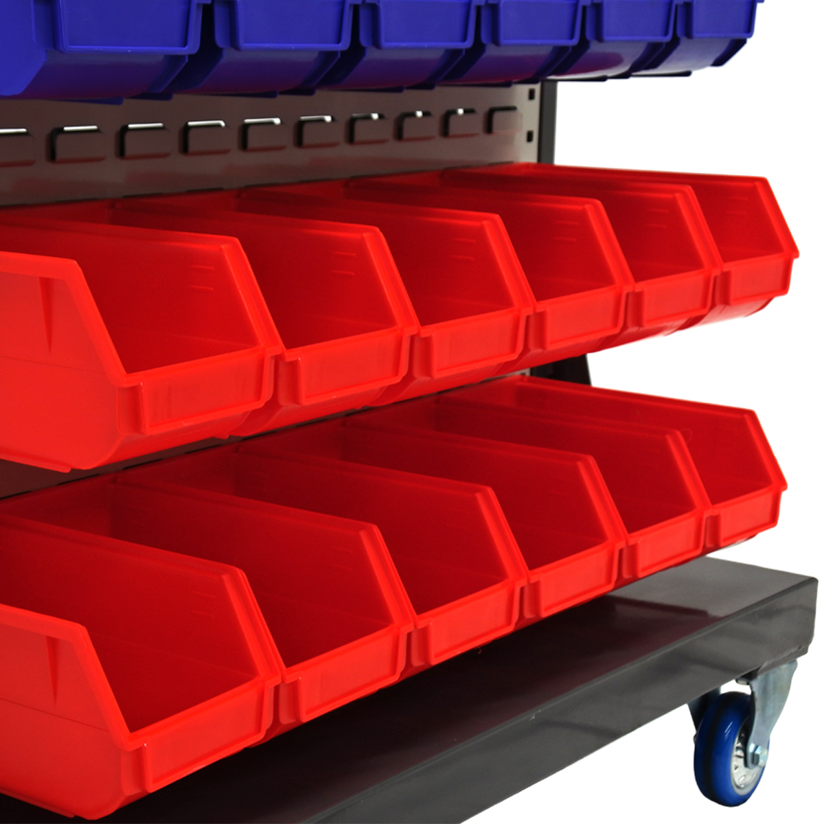 Mobile Parts Trolley | Double-Sided Bin Feeder Trolley - Image 7