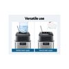 Devanti 3.2L Ice Maker Portable Ice Cube Machine - Silver - Image 5