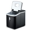 Devanti 3.2L Ice Maker Portable Stainless Steel Ice Cube Machine - Black - Image 5