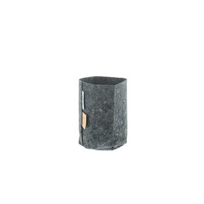 Root Pouch, Grey Fabric Pot - Image 4
