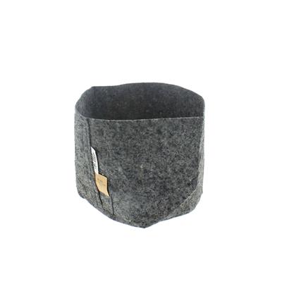Root Pouch, Grey Fabric Pot - Image 6